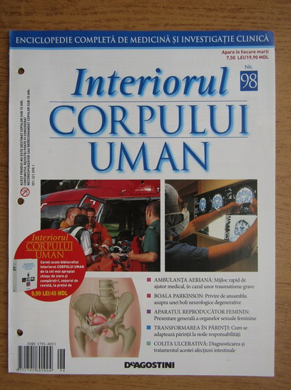 Anticariat: Revista Interiorul corpului uman, nr. 98