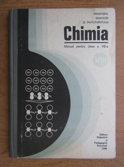Anticariat: Cornelia Gheorghiu - Chimia. Manual pentru clasa a VIII-a (1987)