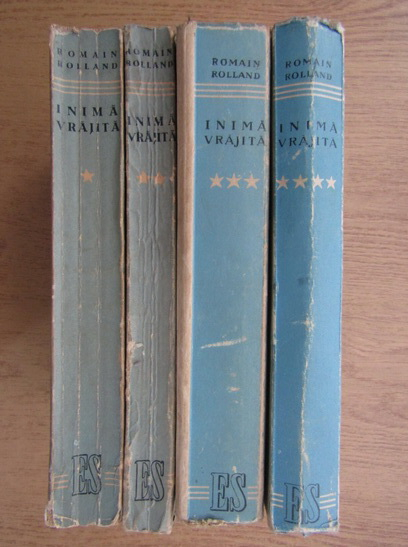 Anticariat: Romain Rolland - Inima vrajita (4 volume, 1949)