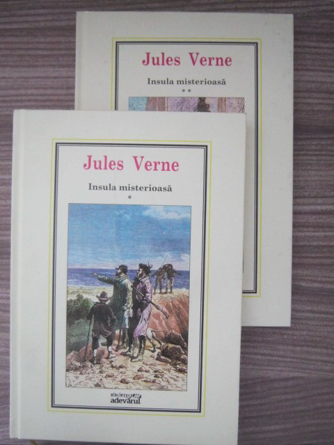 Anticariat: Jules Verne - Insula misterioasa (2 volume - nr. 2 si 3)