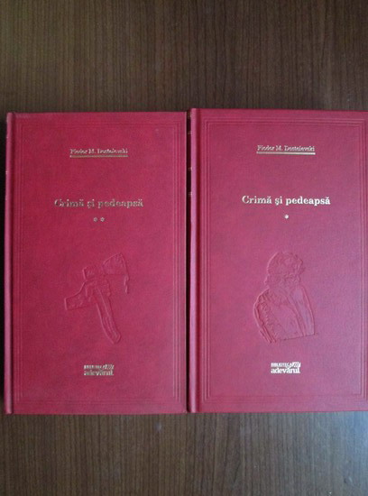 Anticariat: Dostoievski - Crima si pedeapsa (2 volume) (Adevarul)