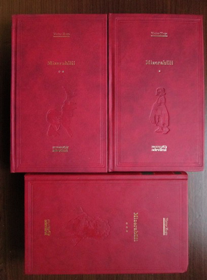 Anticariat: Victor Hugo - Mizerabilii (3 volume) (Adevarul)