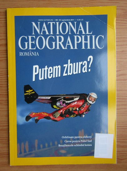 Anticariat: Revista National Geographic Romania, nr. 101, septembrie 2011
