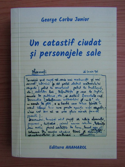 Anticariat: George Corbu - Un catastif ciudat si personajele sale