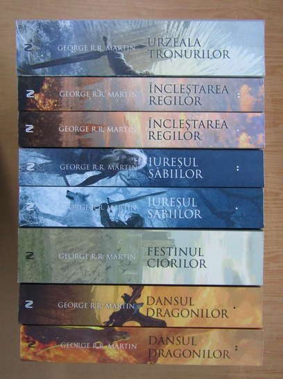 tyrant Ampere Prominent George R. R. Martin - Colectia Game of Thrones (8 volume) - Cumpără