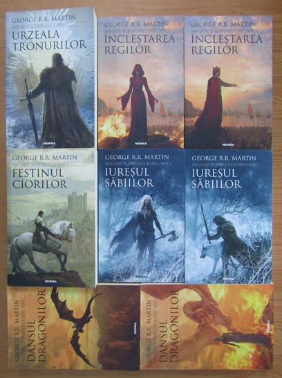 tyrant Ampere Prominent George R. R. Martin - Colectia Game of Thrones (8 volume) - Cumpără