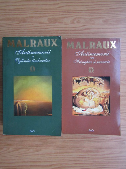 Anticariat: Andre Malraux - Antimemorii (2 volume)