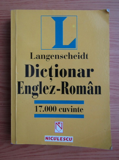Anticariat: Dictionar englez-roman