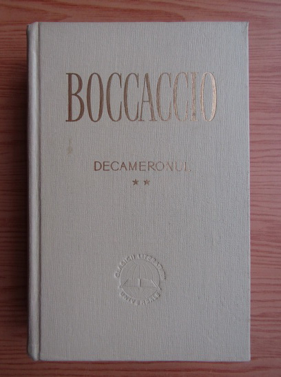 Anticariat: Giovanni Boccaccio - Decameronul (volumul 2)