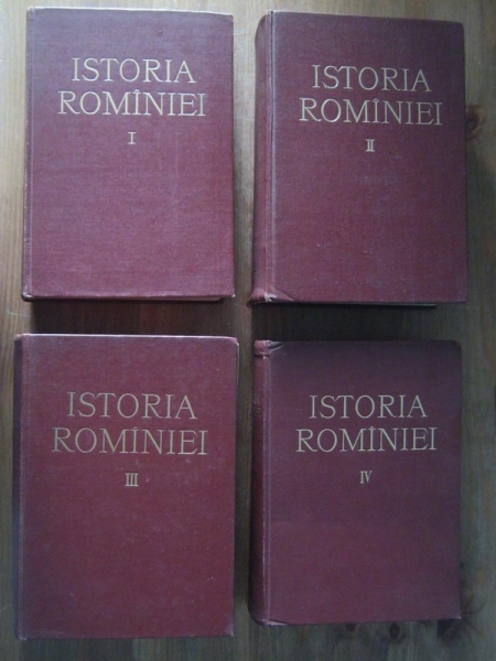 Anticariat: Istoria Romaniei (4 volume, editura Academiei 1960-1964)
