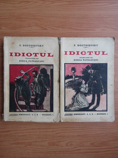 Anticariat: Dostoievski - Idiotul (2 volume, 1920)