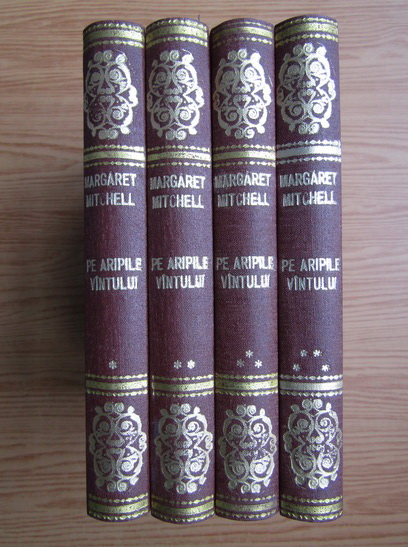 Anticariat: Margaret Mitchell - Pe aripile vantului (4 volume)