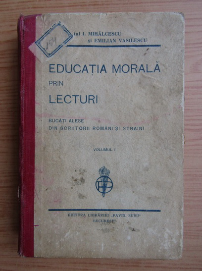 Ioan - Educatia morala lecturi (1934) - Cumpără