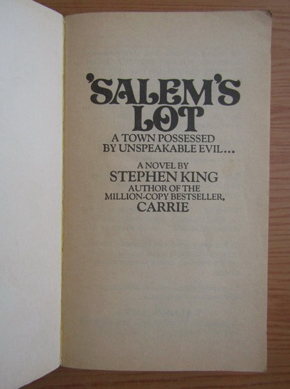 Stephen King - Salem's Lot