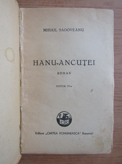 Mihail Sadoveanu - Hanu Ancutei (1935)