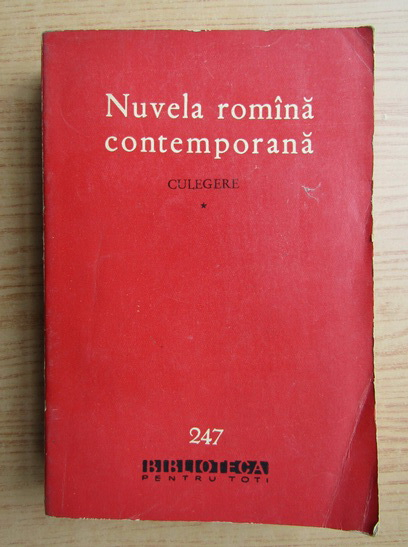 Anticariat: Nuvela romana contemporana. Culegere (volumul 1)