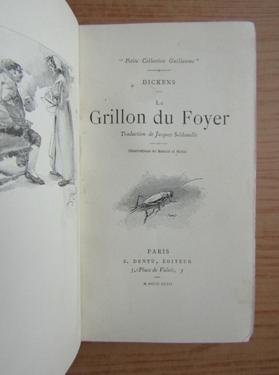 Charles Dickens - Grillon du Foyer (1893)