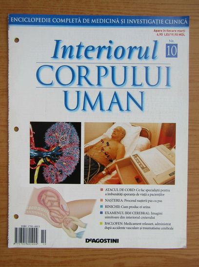 go sightseeing Predictor very nice Revista Interiorul corpului uman, nr. 10 - Cumpără
