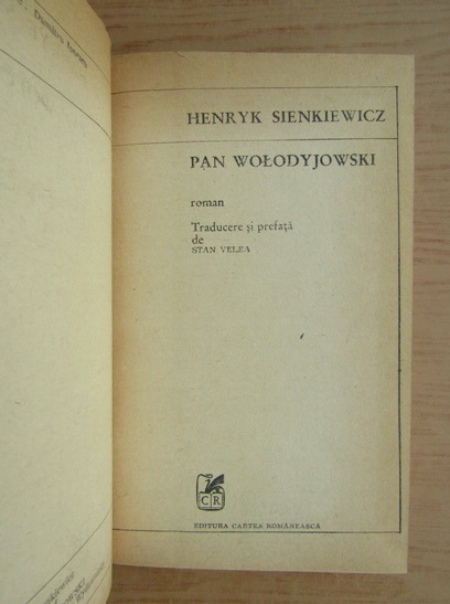 Henryk Sienkiewicz - Pan Wolodyjowski