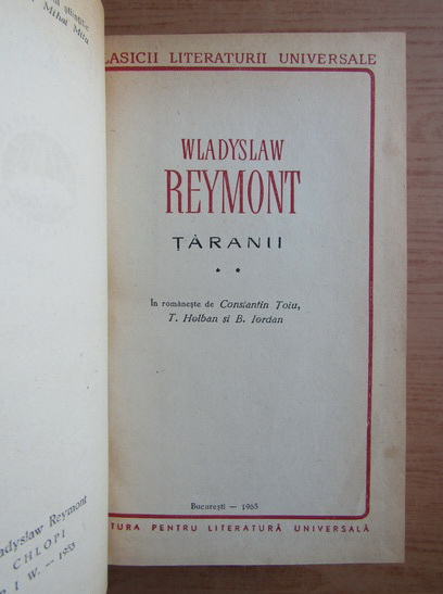 Wladyslaw Reymont - Taranii (volumul 2)