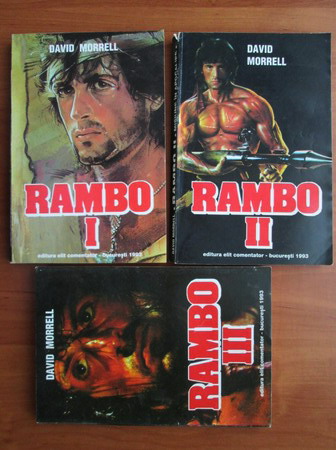 Anticariat: David Morrell - Rambo (3 volume)