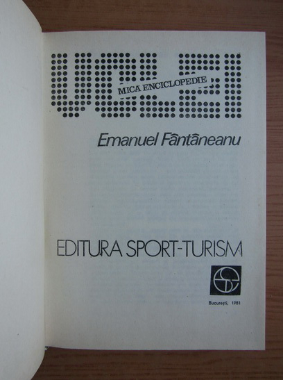 Emanuel Fantaneanu - Volei. Mica enciclopedie