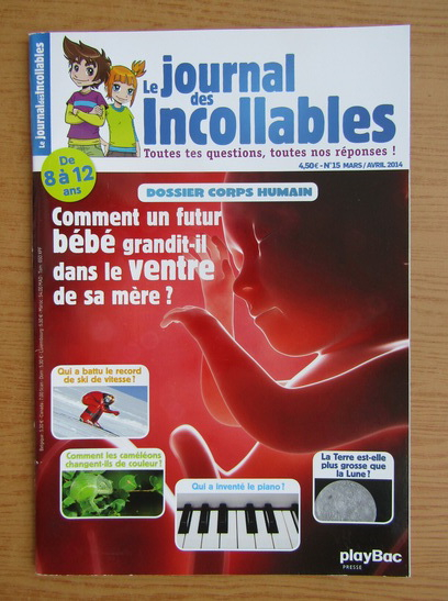 Anticariat: Le journal des incollables, nr. 15, martie-aprilie 2014