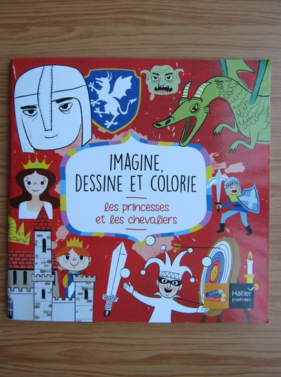 Anticariat: Imagine, dessine et colorie