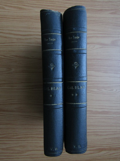 Anticariat: Alain Rene Lesage - Histoire de Gil Blas de Santillane (2 volume, 1935)