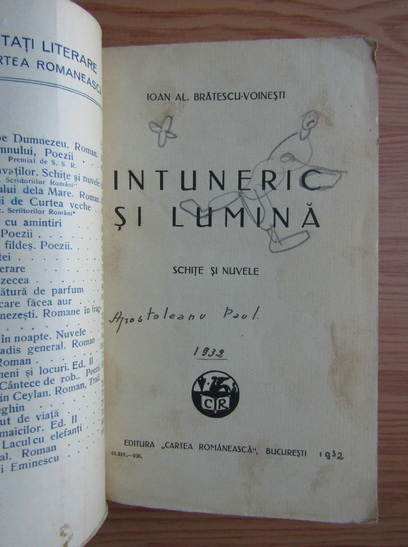 Ioan Alexandru Bratescu Voinesti - Intuneric si lumina (1932)