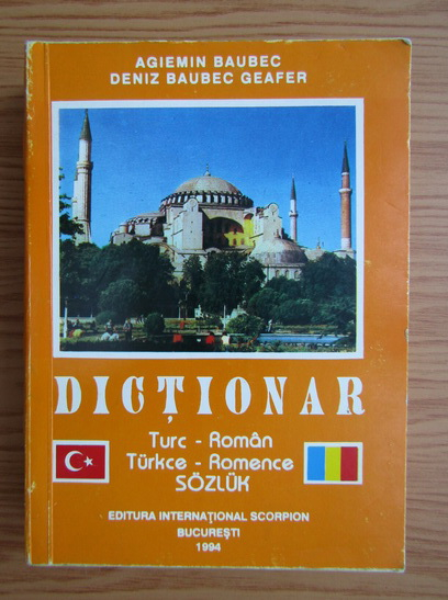 Anticariat: Agiemin Baubec - Dictionar turc-roman
