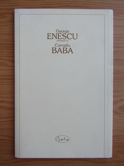 Anticariat: George Enescu portrayed by Corneliu Baba