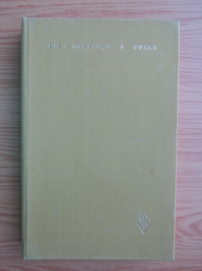 Anticariat: Gib I. Mihaescu - Opere (volumul 2)
