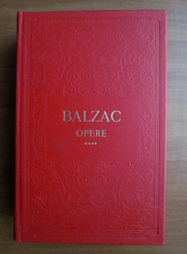 Anticariat: Balzac - Opere (volumul 4)