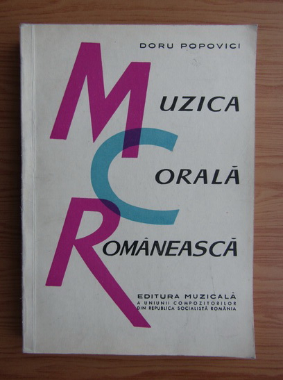 Anticariat: Doru Popovici - Muzica corala romaneasca