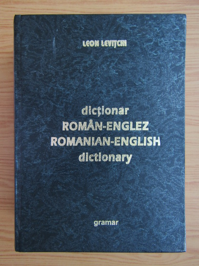 Anticariat: Leon Levitchi - Dictionar roman-englez