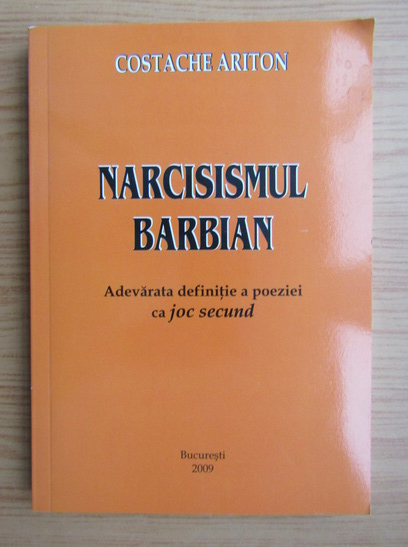 Anticariat: Costache Ariton - Narcisismul barbian