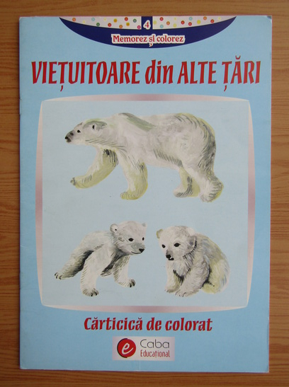 Anticariat: Vietuitoare din alte tari. Carticica de colorat