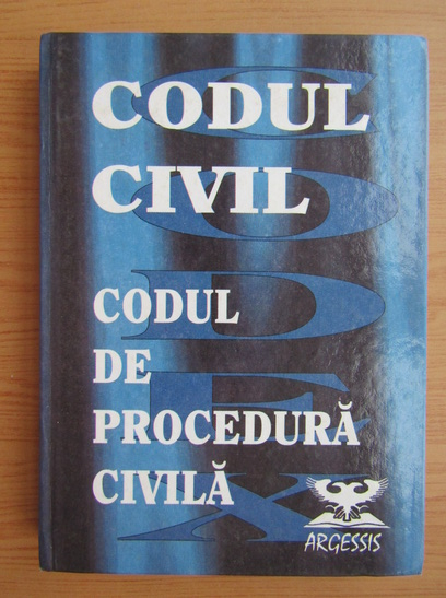 Anticariat: Codul Civil. Codul de procedura civilam cu modificari pana la 15.10.1998
