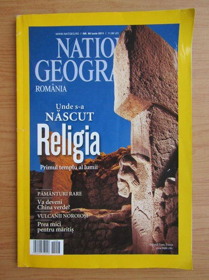 Anticariat: Revista National Geographic, nr. 98, iunie 2011