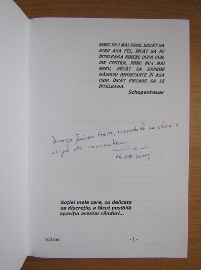 Anticariat: Victor Vernescu - Scrisori (cu autograful autorului)