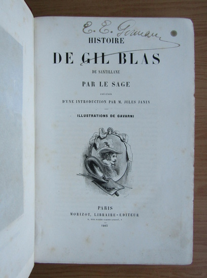 Alain Rene Lesage - Histoire de Gil Blas de Santillane (1865)