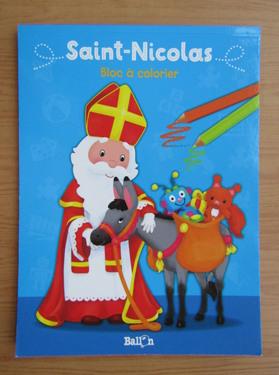 Anticariat: Saint-Nicolas. Bloc a colorier