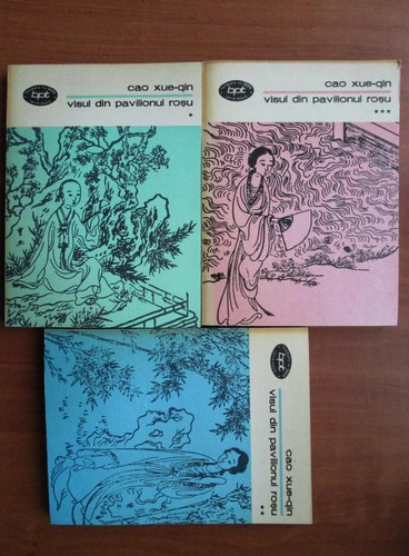 Anticariat: Cao Xue-Qin - Visul din pavilionul rosu (3 volume)