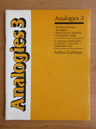 Anticariat: Arthur Liebman - Analogies (volumul 3)