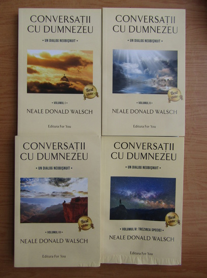 Anticariat: Neale Donald Walsch - Conversatii cu Dumnezeu (4 volume)