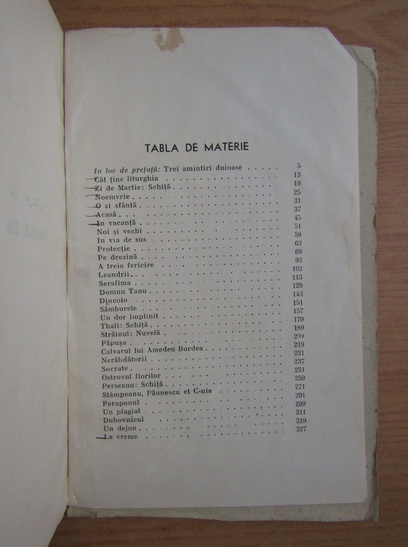 I. A. Bassarabescu - Opere complete. Schite si nuvele (volumul 1, 1939)