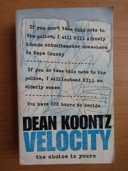 Anticariat: Dean R. Koontz - Velocity