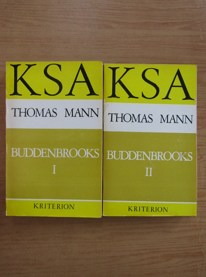 Anticariat: Thomas Mann - Buddenbrooks (2 volume)