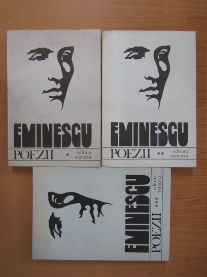 Anticariat: Mihai Eminescu - Poezii (3 volume)